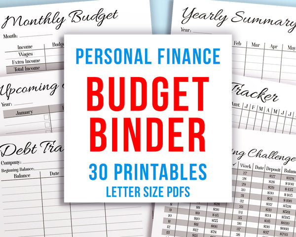 Budget Binder Printable