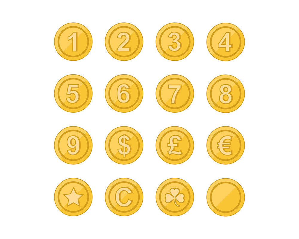 gold-coin-clipart-the-digital-download-shop for Free Printable Gold Coin Template Gold Coin Clipart | The Digital Download Shop for Free Printable Gold Coin Template