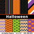 Halloween Digital Papers 3