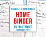 Home Management Binder Printable