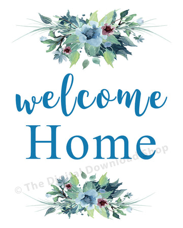 Welcome Home Printable