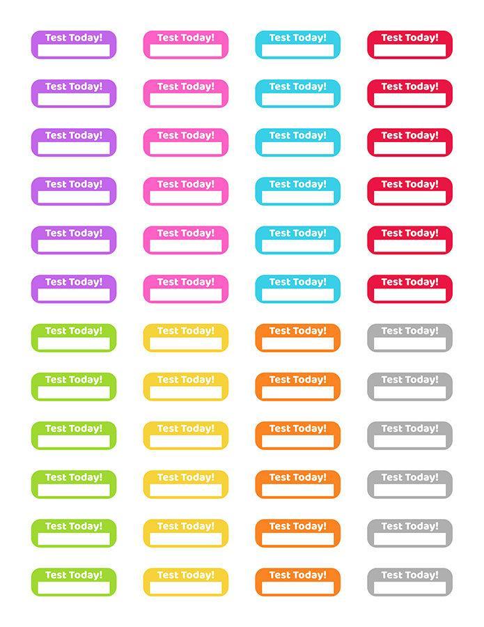 Blank Test Today Printable Planner Stickers | The Digital Download Shop blank-test-today-printable-planner-stickers-the-digital-download-shop