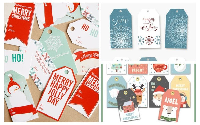 24 Printable Christmas Gift Tags