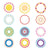 12 Colorful Dotted Circle Graphics - The Digital Download Shop