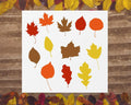 12 Fall Leaves Clipart