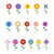 16 Flowers Clipart - The Digital Download Shop