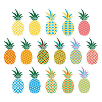 16 Pineapples Clipart - The Digital Download Shop
