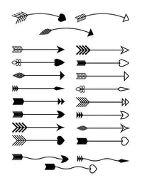 22 Arrows Clipart - The Digital Download Shop