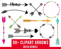 90+ Arrows Clipart Mega Bundle - The Digital Download Shop