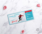 Ski Trip Ticket Template Editable Printable