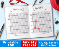 Bullet Journal Anxiety Tracker Printable