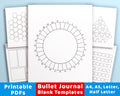 20 Bullet Journal Template Printables
