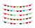 Christmas Bunting Clipart