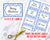 Christmas Labels Template Editable Printable- Blue