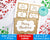 Kraft Christmas Tags Template Editable Printable