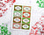 Christmas Labels Printable Editable- Big Rectangles