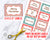 Vintage Christmas Labels Editable Printable