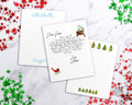 3 Christmas Stationery Paper Printables Set 2