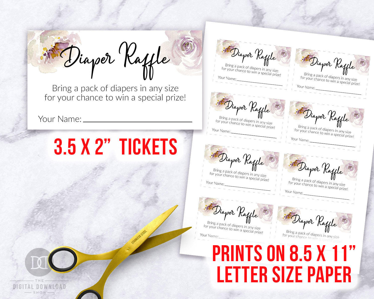 diaper-raffle-tickets-printable-gender-neutral-baby-shower-the-digital-download-shop for Diaper Raffle Tickets Free Printable Diaper Raffle Tickets Printable- Gender Neutral Baby Shower | The Digital Download Shop for Diaper Raffle Tickets Free Printable