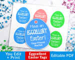 Eggcellent Easter Tag Printable
