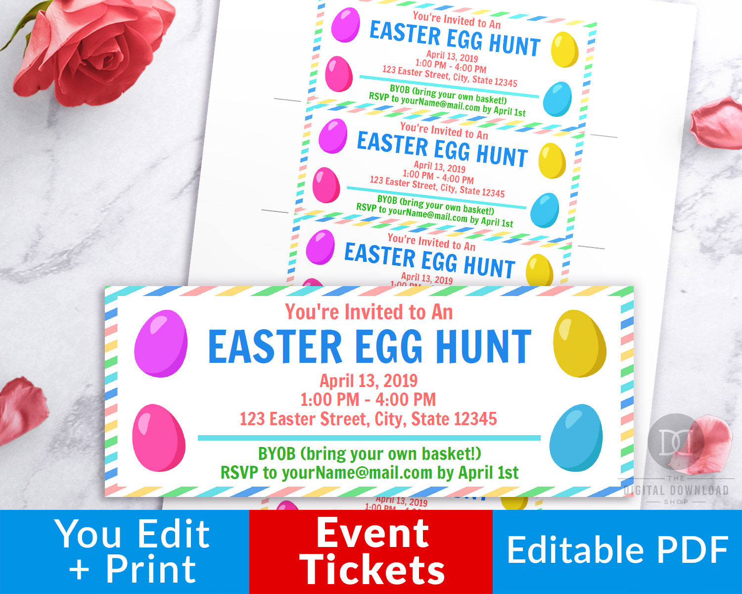 Event Ticket Editable Printable- Easter Egg Hunt | The Digital Download Shop event-ticket-editable-printable-easter-egg-hunt-the-digital-download-shop
