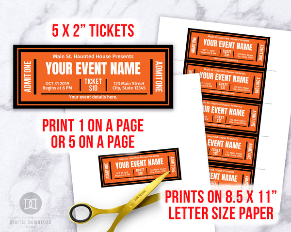 Halloween Event Ticket Printable Editable | The Digital Download Shop halloween-event-ticket-printable-editable-the-digital-download-shop