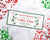 Christmas Gift Certificate Template- Elegant Greenery
