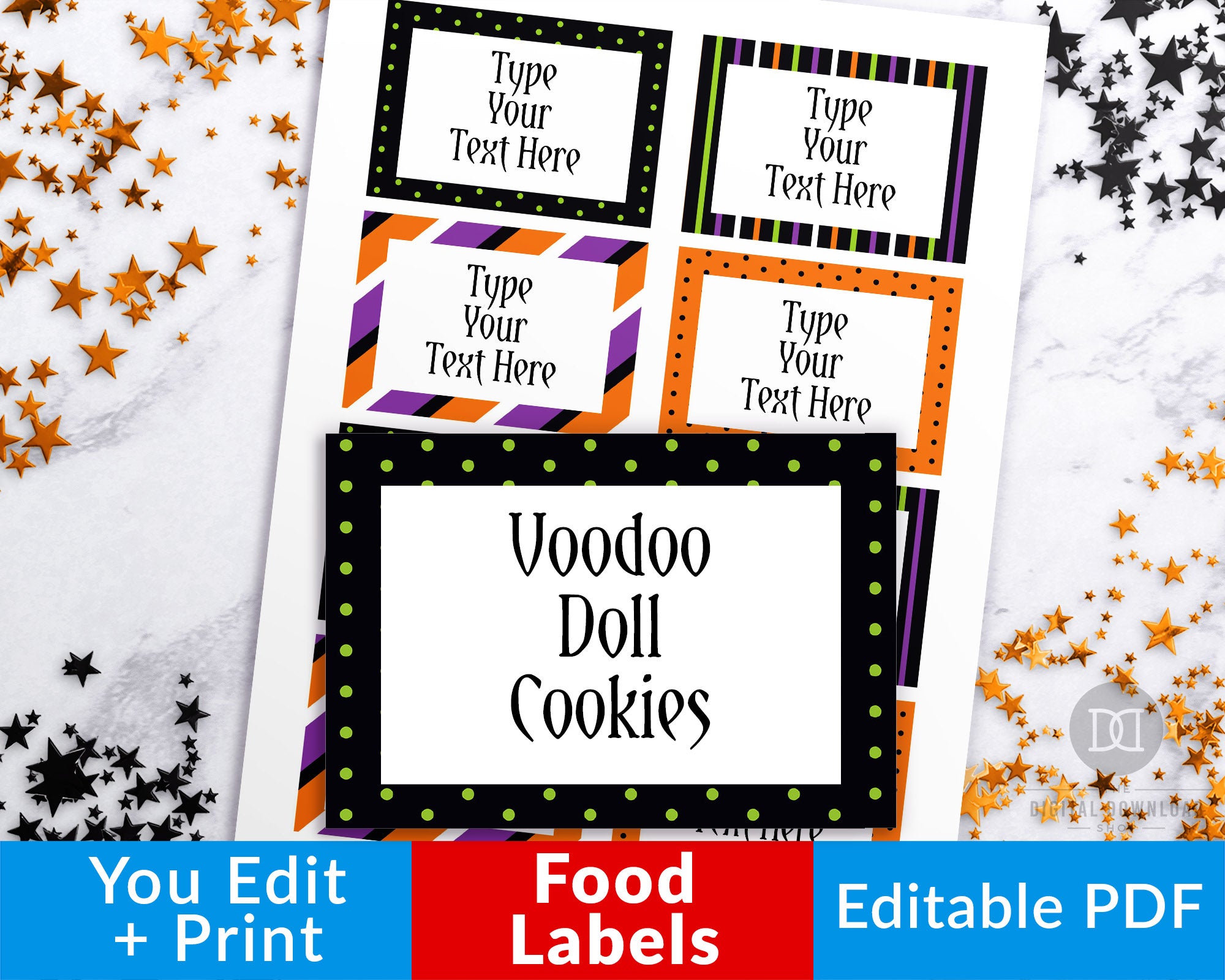 halloween-food-labels-printable-editable-the-digital-download-shop for Free Printable Labels For Halloween Halloween Food Labels Printable Editable | The Digital Download Shop for Free Printable Labels For Halloween