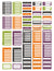 Halloween Sidebar Printable Planner Stickers