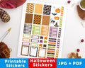 Halloween Printable Planner Stickers