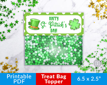 St. Patrick's Day Treat Bag Topper Printable