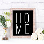 Home Printable Wall Art- The Digital Download Shop