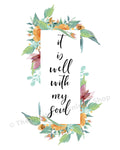 It Is Well With My Soul Printable