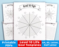 Level 10 Life Printable Bundle- The Digital Download Shop