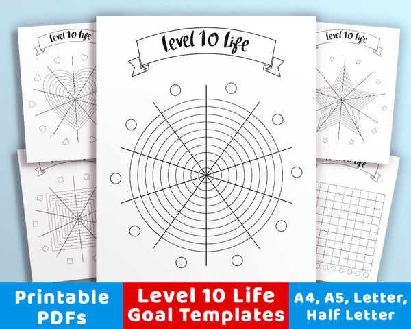 Level 10 Life Printable Bundle- The Digital Download Shop