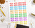Migraine Tracker Printable Planner Stickers- The Digital Download Shop