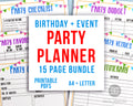 Party Planner Printable Bundle