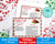 Holiday Recipe Card Printable Template
