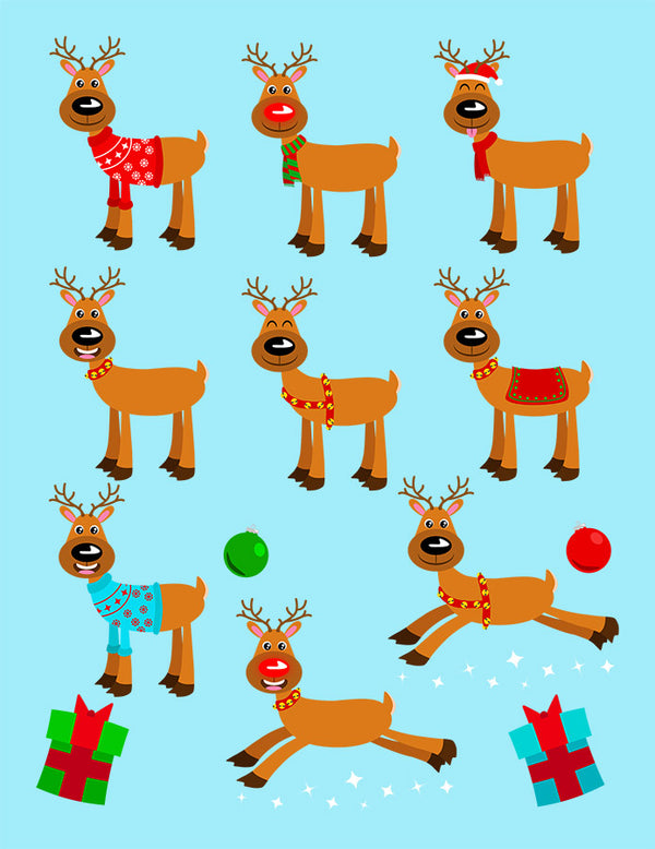 126 Christmas Clipart Mega Bundle