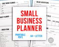 Small Business Planner Printable