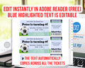 Soccer Party Invitation Template Ticket