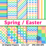 Spring / Easter Digital Papers