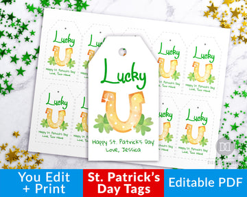 St. Patrick's Day Tag Printable- Lucky You