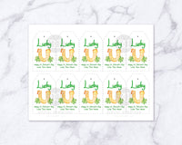 St. Patrick's Day Tag Printable: "Lucky U"- These editable favor tags are the perfect finishing touch to your St. Patrick's Day party favors! | lucky you favor tags, gift tags, St. Patty's Day, St. Paddy's Day, #SaintPatricksDay #StPatricksDayParty #DigitalDownloadShop