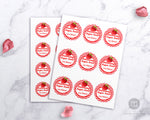 Strawberry Sugar Scrub Labels Printable Editable