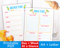 Summer Daily + Weekly Planners