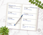 TN Pocket/Field Notes Weekly Inserts Printable- The Digital Download Shop