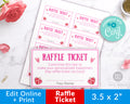 Valentine's Raffle Ticket Printable- Love Potion *EDIT ONLINE*