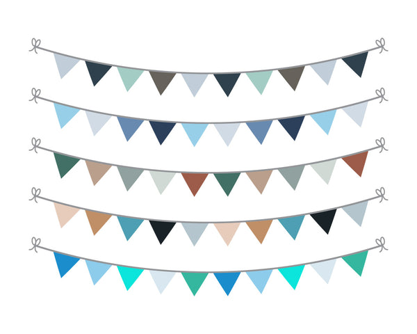Winter Bunting Clipart