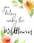 You Belong Among the Wildflowers Nursery Printable- The Digital Download Shop